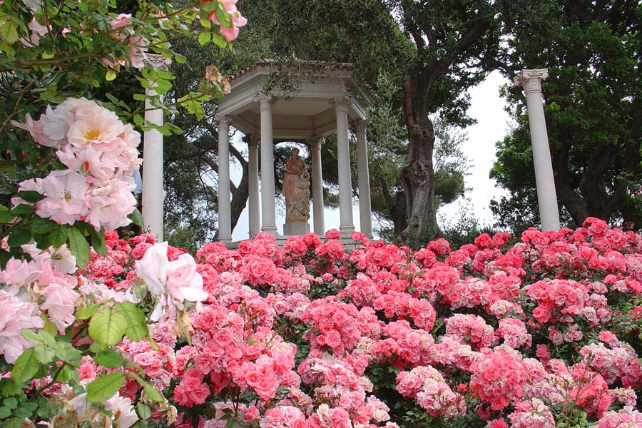 Rose Garden, Villa Ephrussi - photo Culture Spaces